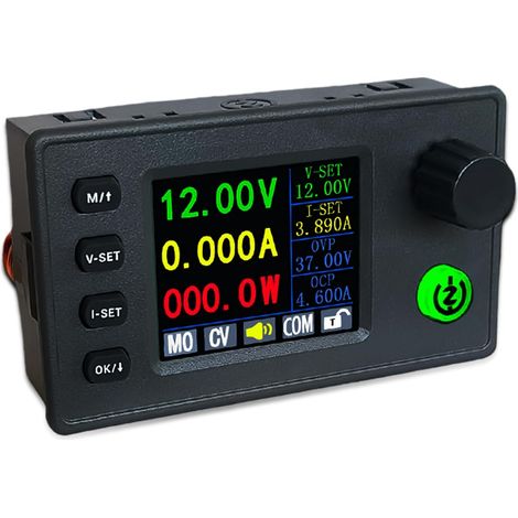 Régulateur de tension CC CV 0,5-36 V 4,5 A 5 V 6 V 12 V 24 V 40 W avec écran LCD, convertisseur Buck Boost, alimentation de laboratoire réglable (1/5)