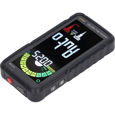 Digitales Kfz-Multimeter mit Farb-LCD-Display, Überhitzungsschutz, multifunktionales tragbares Voltmeter/Amperemeter zur Messung von Spannung und Stromstärke (1/5)