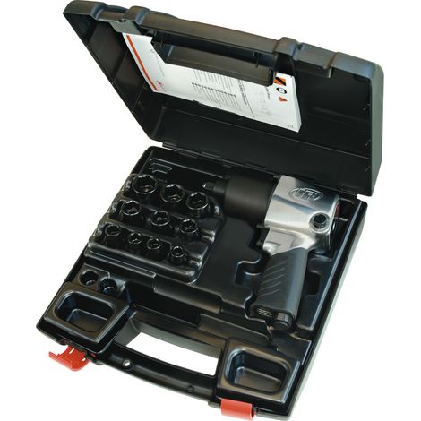 Set di avvitatori pneumatici Ingersoll Rand 231GXP-K, 1/2" + 10 dadi + custodia
