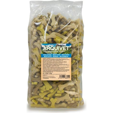 ARQUIVET Biscotti per cani "Ossa" - 2,5 Kg - Snack per cani - Premi per cani (1/4)