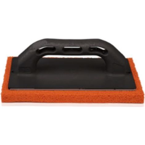 Truelles éponge en caoutchouc, éponge orange doux 21x14 cm (gros grain) (1/2)