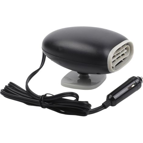 Ventilateur de chauffage voiture 2 en 1 12 V, dégivreur portable