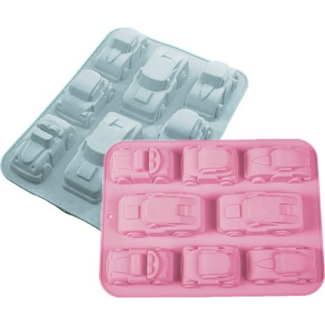 Moule À Gâteau En Silicone - 2 Pièces - Pour Muffins Cupcakes Puddings Glaces Et Gelées - Compatible Four Et Congélateur (1/5)