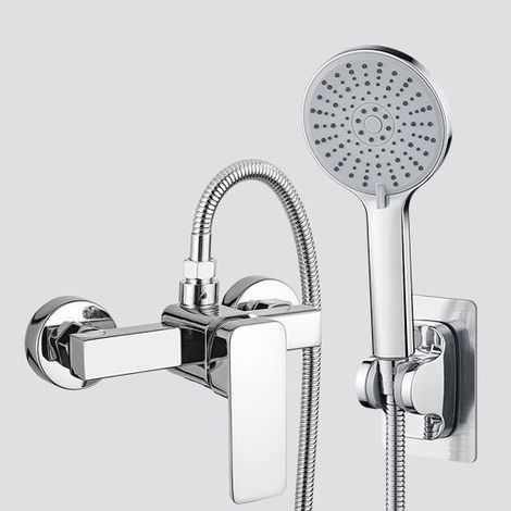 Ensemble de mitigeur de douche, robinet de douche avec douchettes (1/2)
