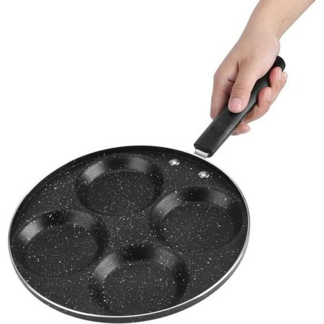 Poêle à frire de petit-déjeuner en aluminium antiadhésif - SPR - Moule de formage intégré - 24,5 cm-Ywey (1/5)