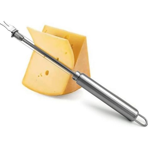 Trancheuse à fromage en acier inoxydable, passage lave - vaisselle (modèle A: manche en acier inoxydable) (1/5)