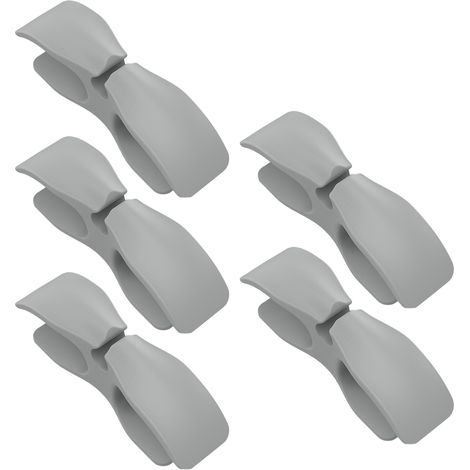 Organisateur de câbles pour appareils de cuisine - Organisateur de câbles anti-nœuds - Noir - Ensemble de 5 pièces- Outils pratiques (1/5)