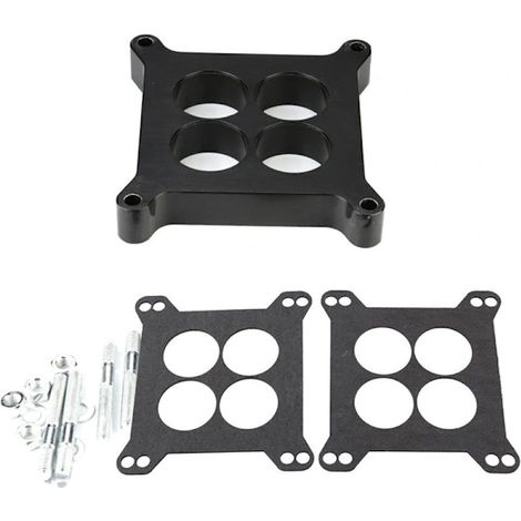 Distanziale per carburatore fenolico 1" 4bbbl SBC BBC BB compatibile con Holley SB Chevy Ford, A (1/5)