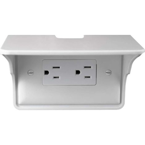 Étagère murale de rangement – Pour prises américaines – Fixation solide – Organisateur mural pratique (1/5)