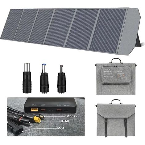 Pannello solare, design portatile, efficiente dal punto di vista energetico, SPC 200W (1/2)
