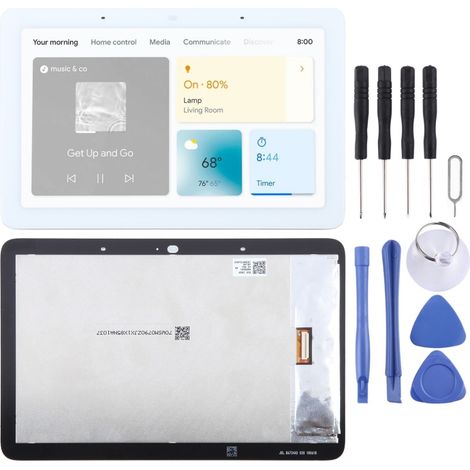 For the original Google Nest Hub LCD touchscreen (color: white) (1/4)