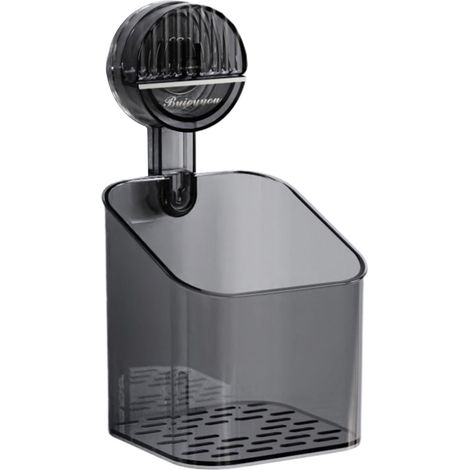 Porte-Produits De Salle De Bain - Avec Ventouses Puissantes - Égouttant Et Rapide À Sécher - Démontable - En Plastique Épais - Pour Douche Et Cuisine - 1 Pièce (1/5)