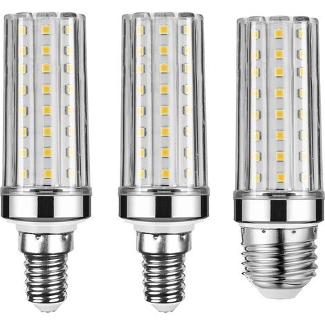 LED-Lampe E27/14 Mais, Warmweiß 3000 K, entspricht 24/20 W Halogen, 3er-Pack, 110 mm (1/3)