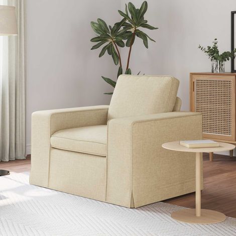 Sofa Creme 103 x 80 x 82 cm Stoff