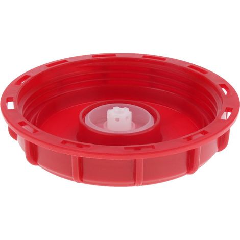 1000L IBC Couvercle De Réservoir D'eau Couvercle Capuchon Valve Pièces Tuyau D'arrosage Cache-Poussière Rouge