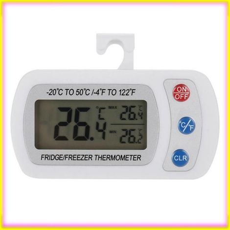 keenso thermomètre pour réfrigérateur Grand réfrigérateur LCD de cuisine, congélateur, thermomètre electromenager refrigeree (1/5)