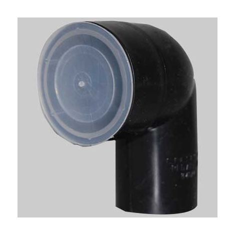 CURVA TECNICA IN 'PE'  Ø 40 x 46 (Morsetto)     WAVIN
