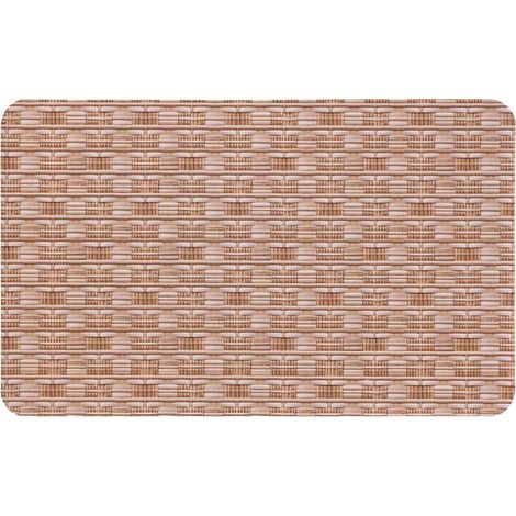 Tapis de Bain "Vanea" 50x80cm Marron (1/5)