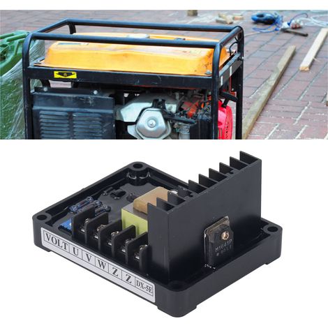 Régulateur de tension automatique AVR 400V pour groupe électrogène diesel DX-5E, plaque de régulation de tension à balais remplaçant le GB170 (1/5)
