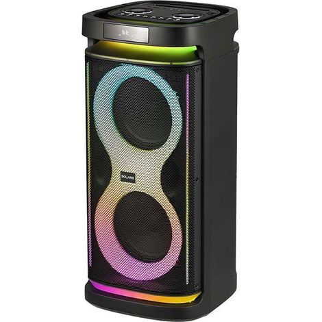 Enceinte Bluetooth - AVIZAR - Party X100 - 100W RMS - Batterie 7000 mAh (10h) - Effets lumineux LED