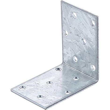 Connecteur d'Angle 60 x 60 x 40 x 2,5 mm - Acier, Résistant et Pratique - D-Work (1/5)
