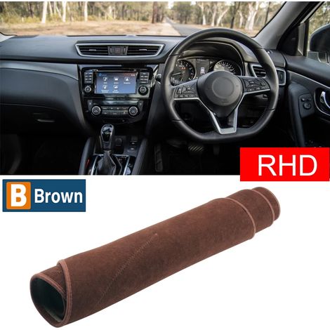 (B Marron RHD) Convient pour Nissan Qashqai J11 2014-2018 2019 2020. Housse de tableau de bord, tapis de protection solaire, coussinet antidérapant. Accessoires (1/5)