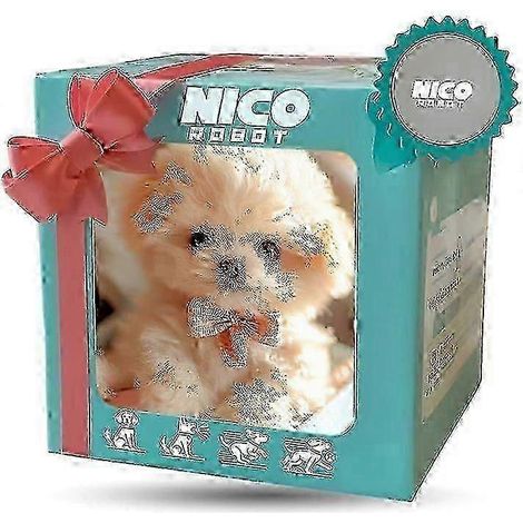Mon jouet en peluche robotique réaliste en forme de chien, qui ressemble à un vrai chiot, est tellement réaliste et interactif (1/4)