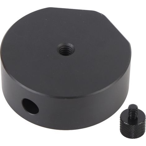 Adaptateur de trépied pour mini support de plat fileté en alliage d'aluminium 1/4 po-20 et 3/8 po-16 (1/5)