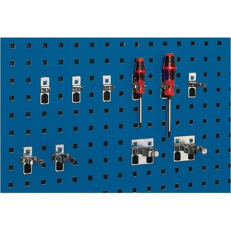 Werkzeugklemme einfach B20xT60xD13 mm für Lochplatten für Lochplatten bott (1/3)