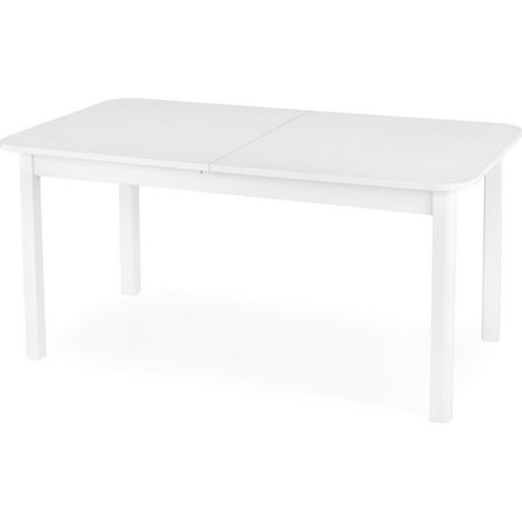Mesa Houston 1367, Blanco, 78x90x160cm, Alargamiento, Aglomerado laminado, MDF