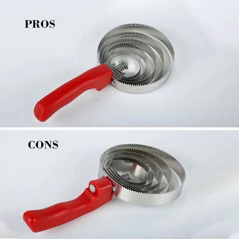 Lot de 2 brosses circulaires de 15 cm pour chevaux, rouges, en acier inoxydable, peigne réversible, étrille, grattoir, brosse de toilettage professionnelle pour chevaux, vaches, moutons et animaux de (1/4)