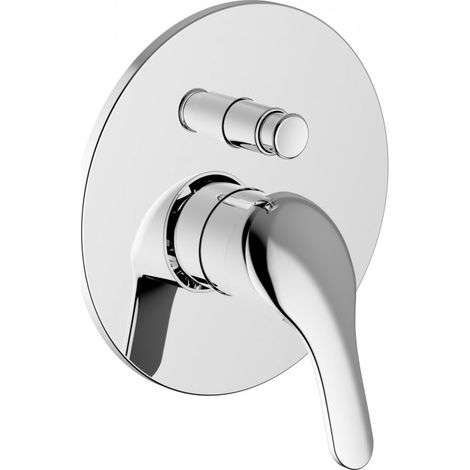 Teorema - Miscelatore Incasso Doccia Con Deviatore Cromato - Serie: Golf Plus (1/3)