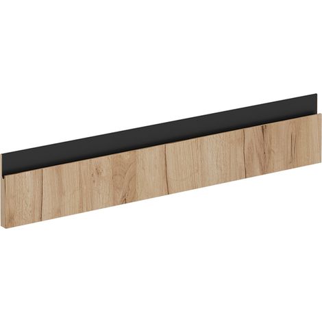 Façade de cuisine R-Line, Chêne de force doré, 59.6x11.2cm façade de meuble pour meuble d’encastrement de four, Vicco (1/5)