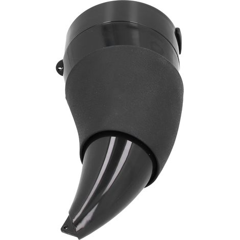 Becher in Form eines Ziegenhorns, 230 ml, isolierter Kaffeebecher mit Edelstahl-Innenbeschichtung, ideal für Zuhause oder Büro, schwarz (1/5)