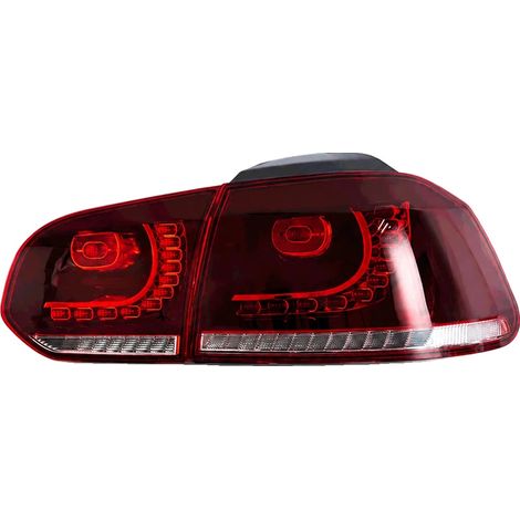 Conjunto de luces traseras, tecnología LED, intermitente dinámico, rojo brillante. (1/2)
