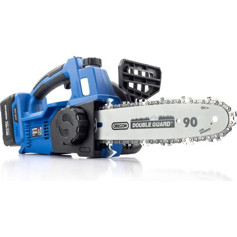 Tronçonneuse électrique sans fil largeur de coupe 25 cm batterie Li-ion 20V 4Ah HY2190