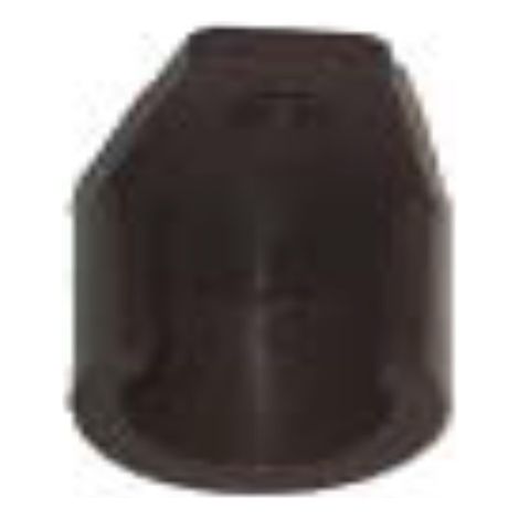 MOBILA - 16PZ REGGITUBO 10MM CON PERNO 8MM IN PLASTICA MARRONE