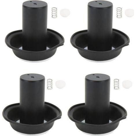 Carb Piston Vacuum Diaphragms Kit, 4sets Carburateur Vacuum Diaphragms Piston Kit Remplacement pour Vmax 1200 VMX1200 1985‑2007 (1/4)