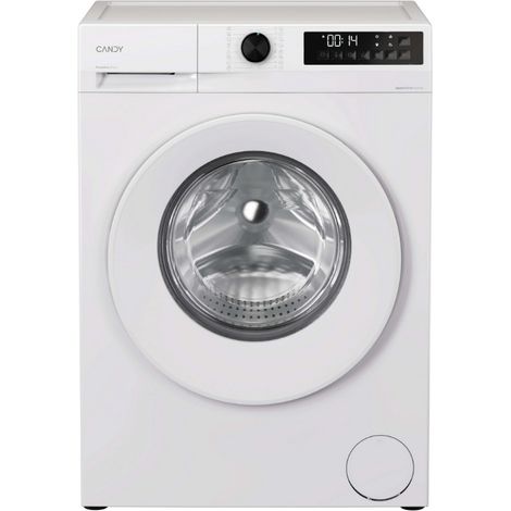 Candy – Lave-linge hublot 10 kg – Vitesse d'essorage 1400 trs/min – Classe A – Technologie ProActive EcoWash – Hublot XXL – Cuve inox – Blanc (1/5)