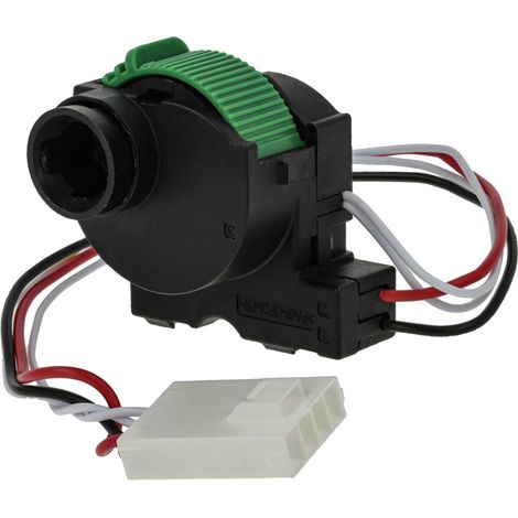 vhbw Interruttore compatibile con Vorwerk folletto 150, 140 aspirapolvere - verde / nero