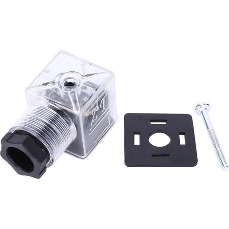 Kappe für hydraulisches Magnetventil mit Leuchte, 5 Stück, transparent, universell, Wechselstrom (1/5)