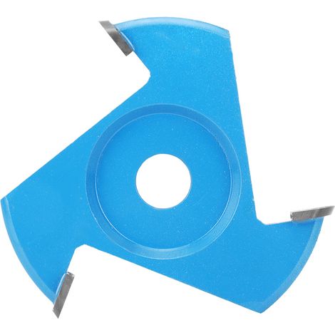 Meuleuse d'angle lame triangulaire en carbure de tungstène, acier à 3 dents, accessoires d'outils de sculpture (1/5)