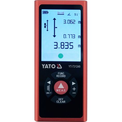 YATO DALMIERZ LASEROWY DWUKIERUNKOWY 2 x 60m