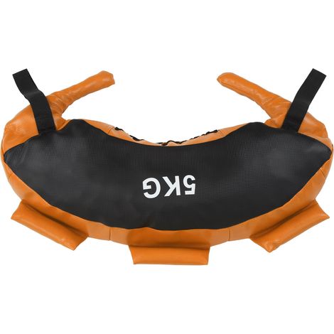 Sac de lestage bulgare en PVC, portable, pour le fitness, la musculation et le cross-training, 10 kg / 22 lb (1/5)