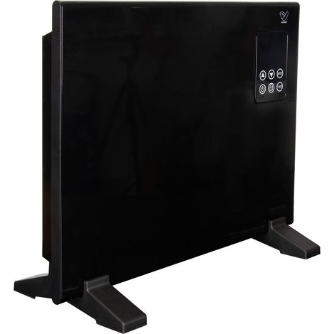 Radiateur électrique Alumia Connect - cœur aluminium 1000W - noir -Volman (1/5)