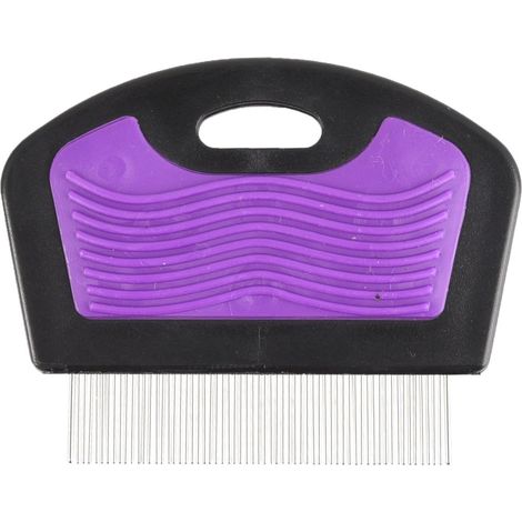 Peigne à puces 7 cm pour chat et chien - Flamingo (1/3)