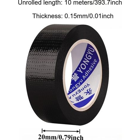 Ruban étanche haute résistance, ruban adhésif pour la réparation de tuyaux de cuisinière, bande auto-adhésive pour réparer les fuites de tuyaux d'évacuation de machine à laver (1/4)