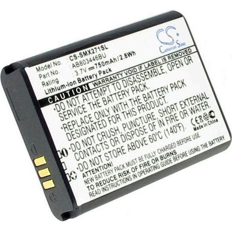 Batterie pour samsung gt b2710 xcover 271 batterie de remplacement