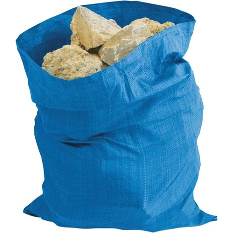 Sacs à gravats usage intensif 5 pcs – Dimensions 900 x 600 mm – Polypropylène tissé 80 g/m² – Résistants à la perforation et déchirure (1/4)