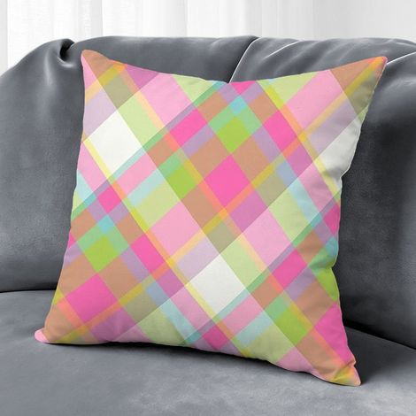 Housse de coussin carré décoratif, décoration salon intérieur,45×45cm (1/5)